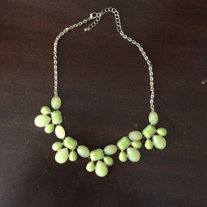 Yellow-Lime green necklace